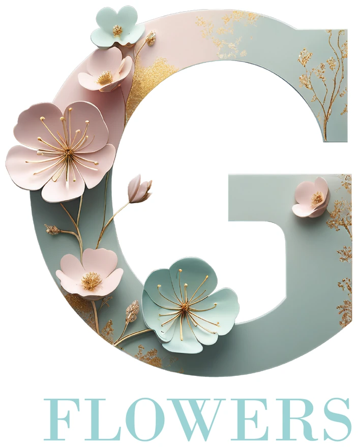 G Flowers, logo oficial del negocio